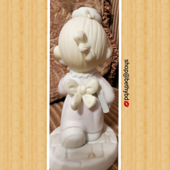 Precious Moments "Happy Days are Here Again" Student with books - Picture 3 of 5